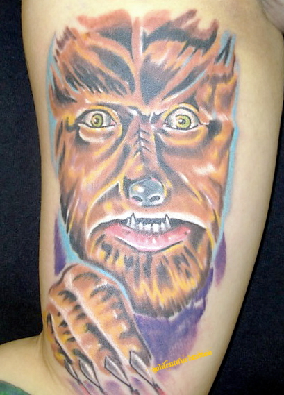 Tags: tattoo, tattoos, monster, wolfman, teen wolf, werewolf, monsters, 